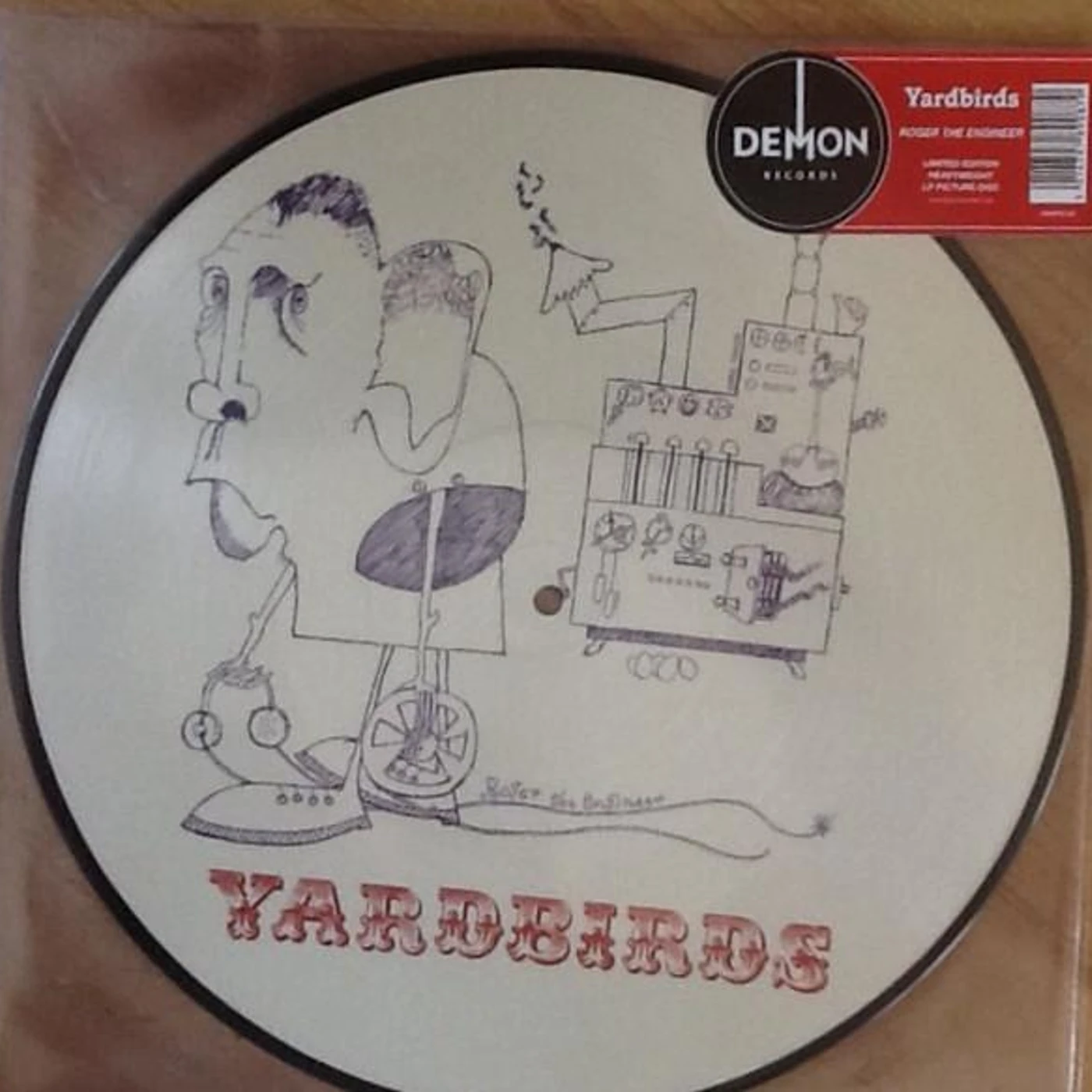 The Yardbirds ROGER THE ENGINEER Vinyl Record