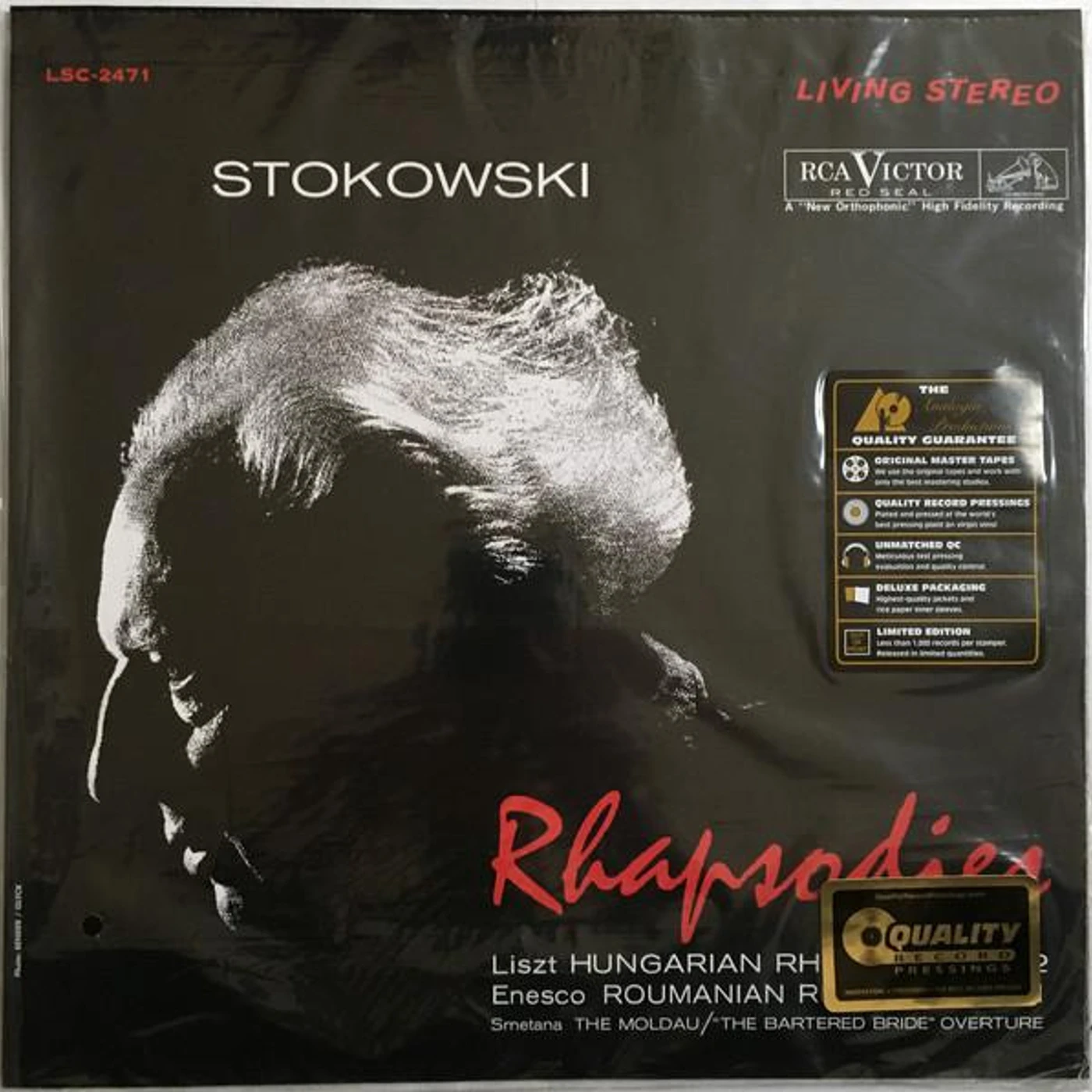 Leopold Stokowski Rhapsodies Vinyl Record