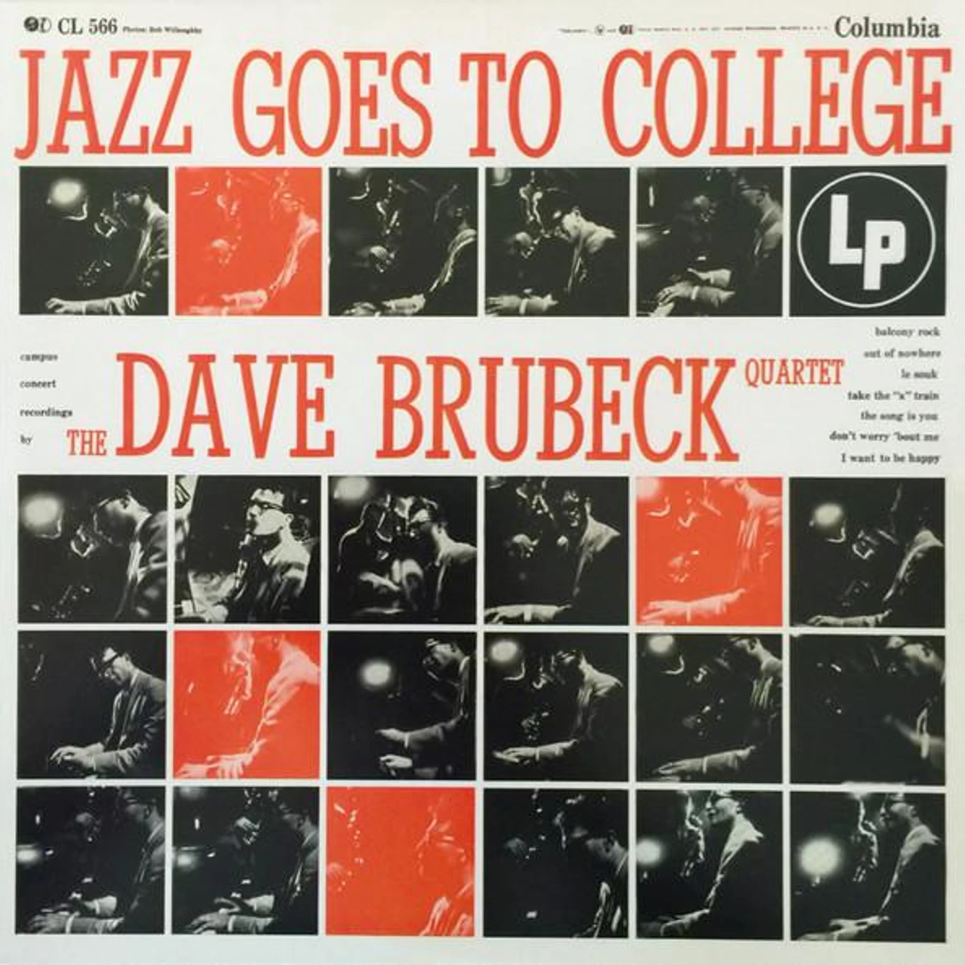 The Dave Brubeck Quartet JAZZ GOES TO COLLEGE Vinyl Record
