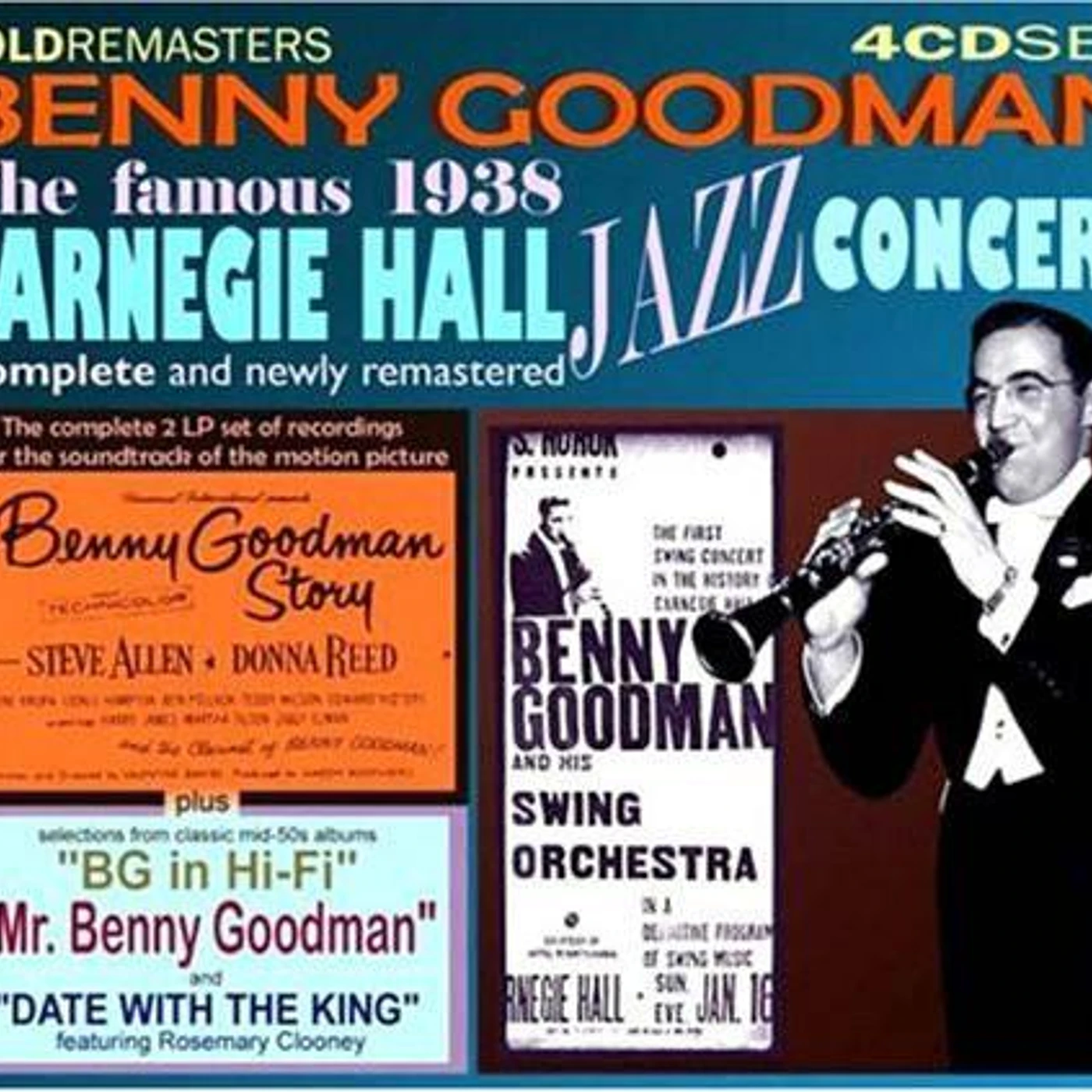 Benny Goodman COMPLETE 1938 CARNEGIE HALL CONCERT CD