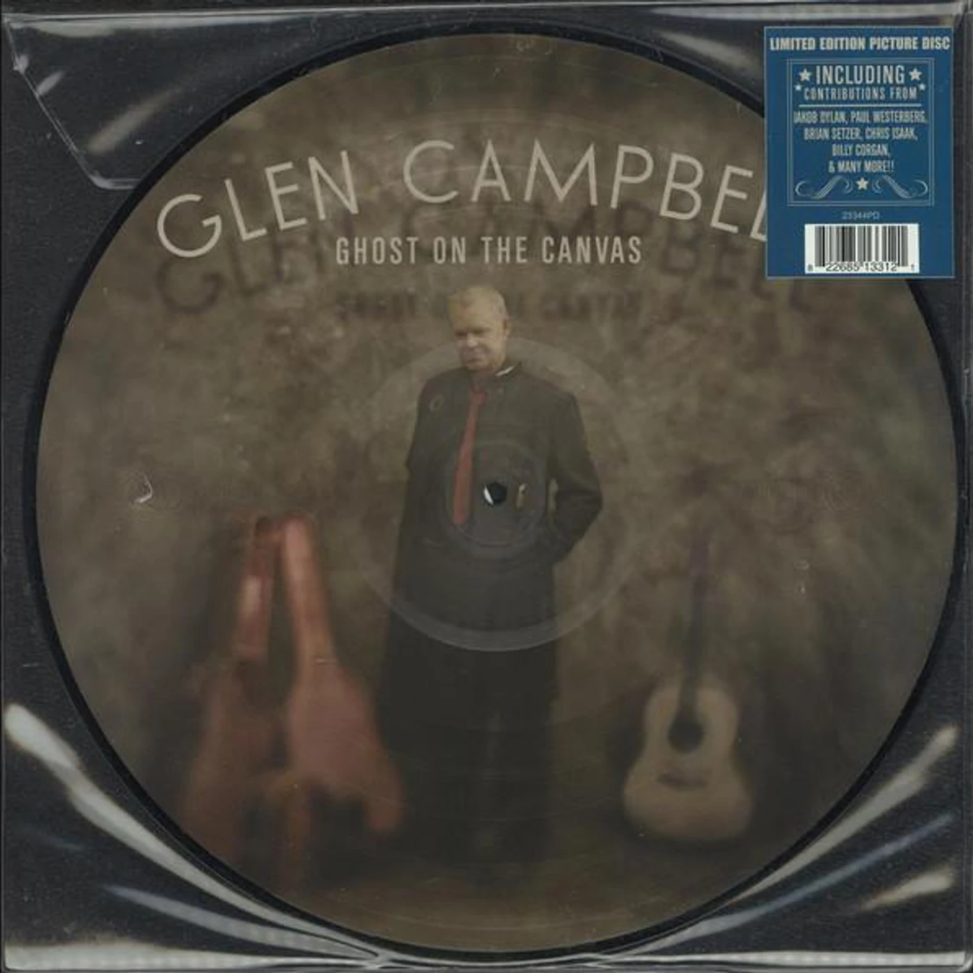 Glen Campbell GHOST ON THE CANVAS (PICTURE DISC/DL CARD) Vinyl Record