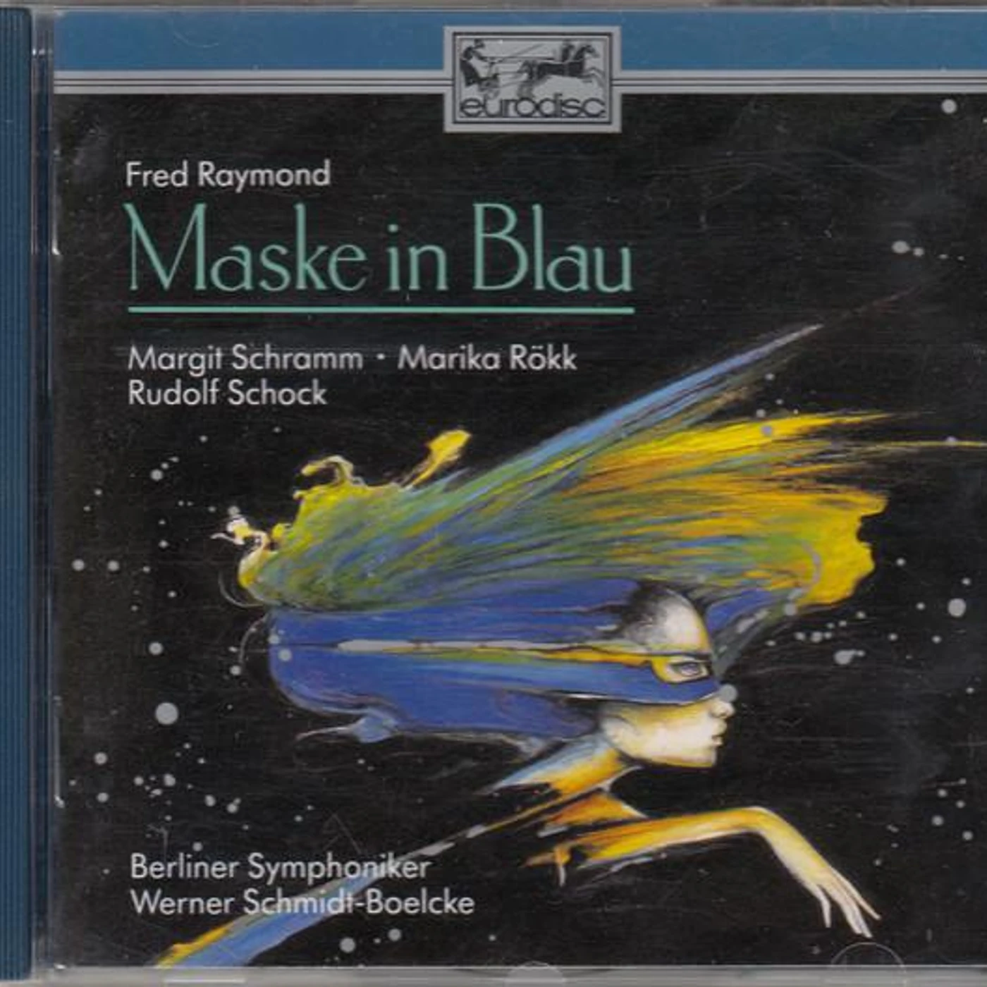 Various Artists  RAYMOND FRED: 'MASKE IN BLAU'- EXCERPTS FROM THE OPERETTA. (MARGIT SCHRAMM MARIKA ROKK RUDOL CD