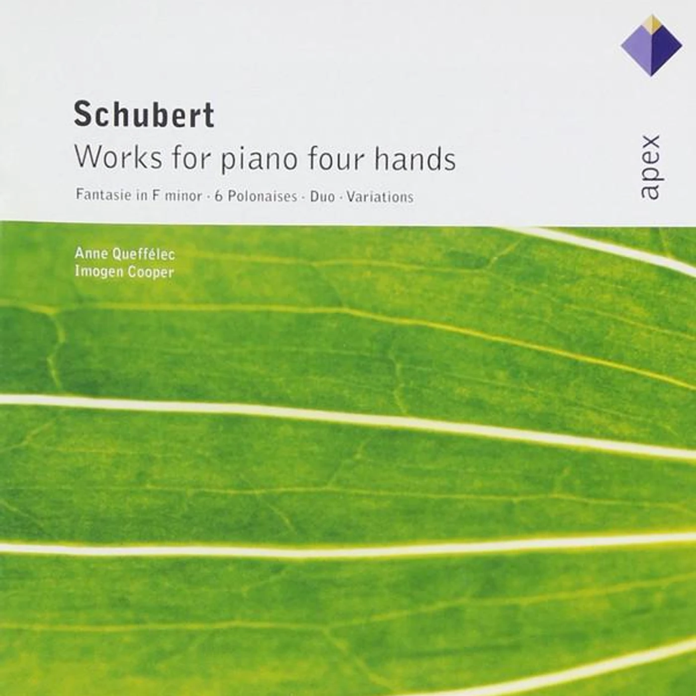 F. Schubert KLAVIERWERKE FUER 4 HAEND CD