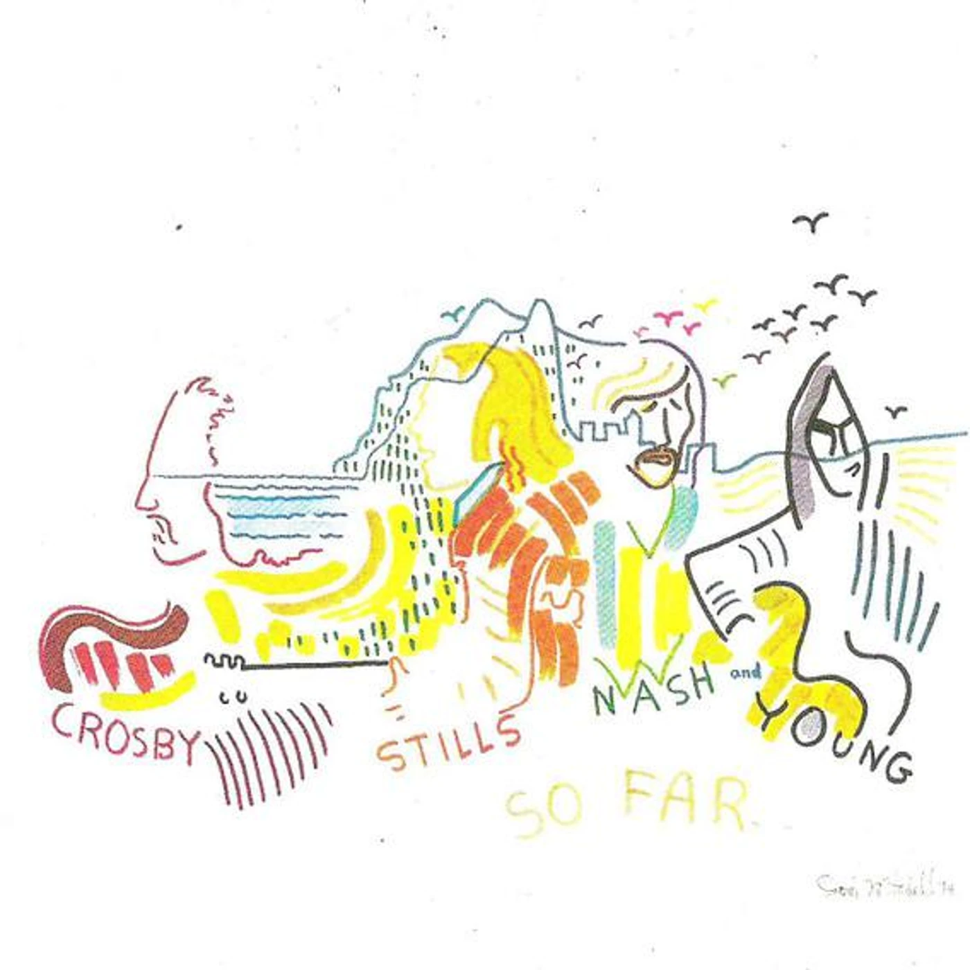 Crosby, Stills, Nash & Young SO FAR CD