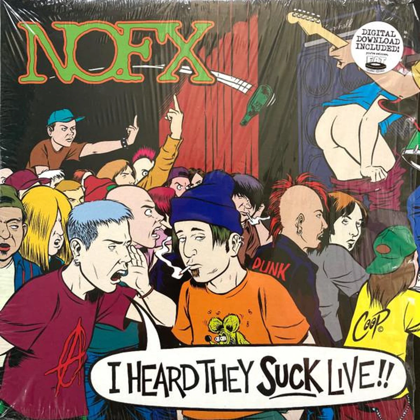 NOFX I Heard They Suck Live Vinyl Record