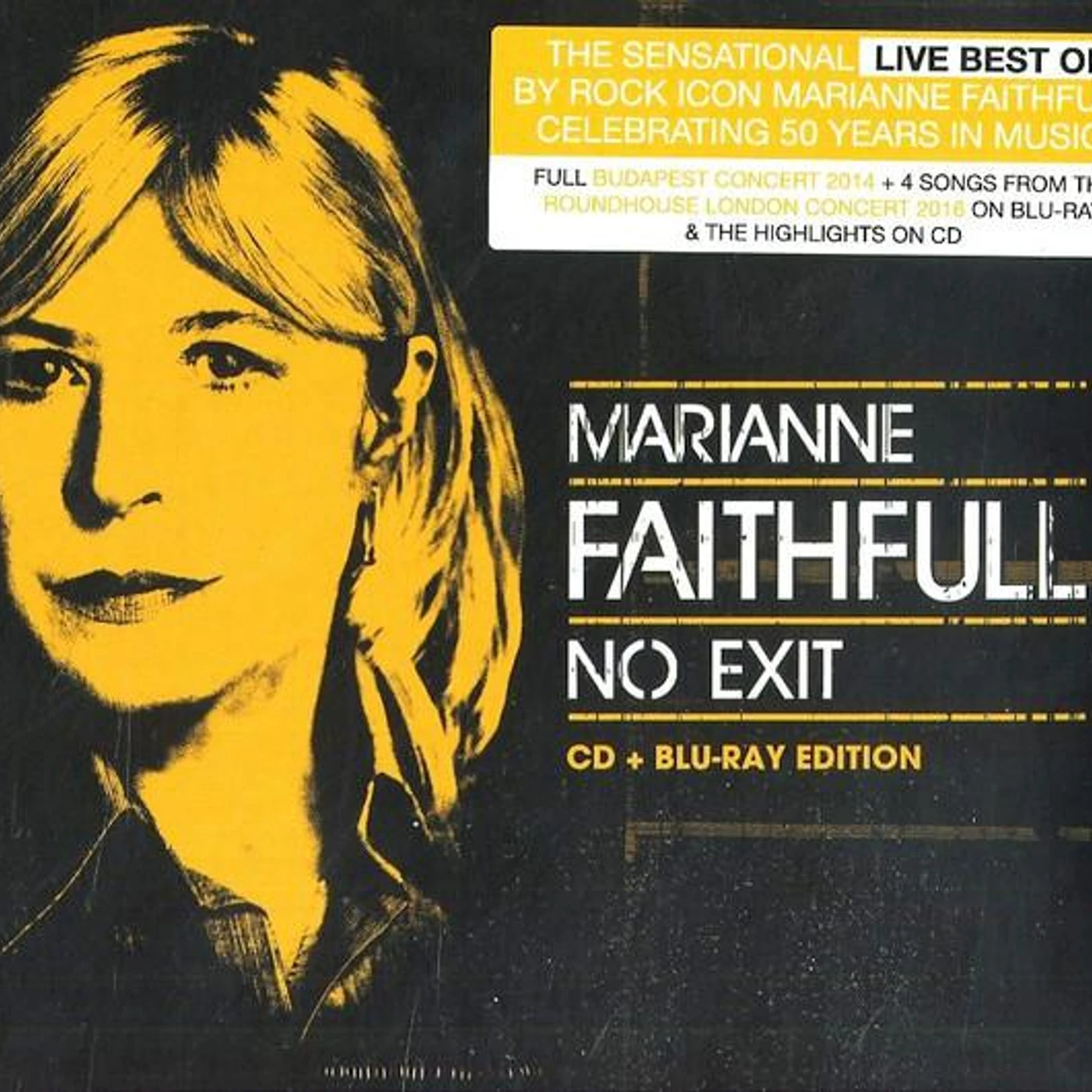 Marianne Faithfull NO EXIT CD