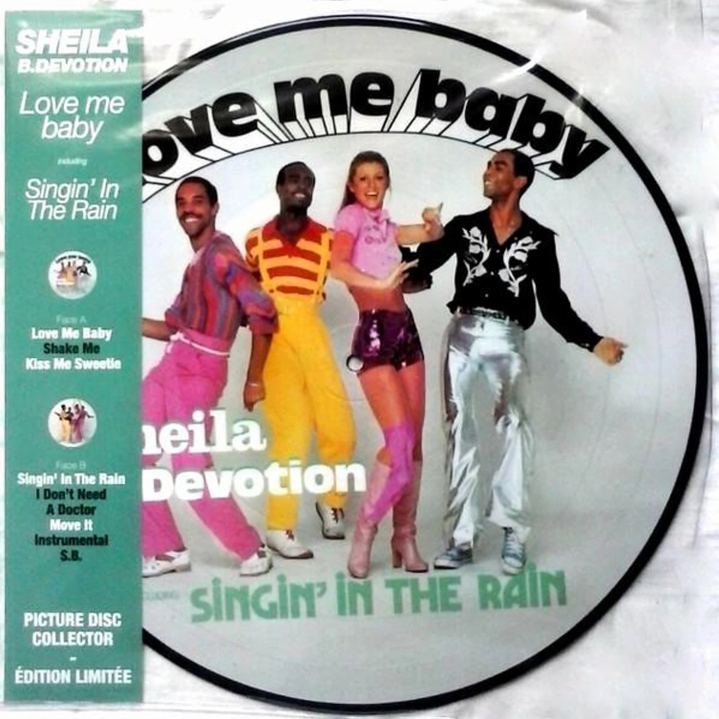Sheila & B. Devotion LOVE ME BABY Vinyl Record