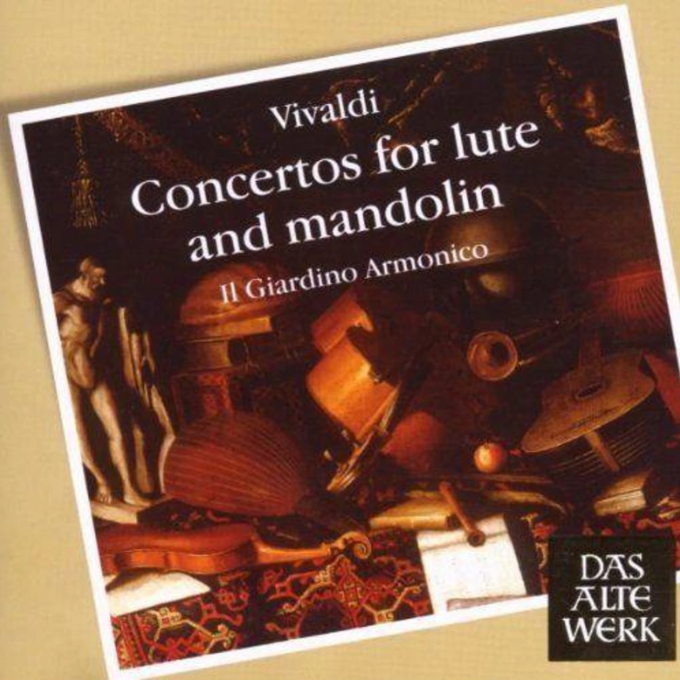 Antonio Vivaldi CONCERTOS FOR LUTE & MAND CD