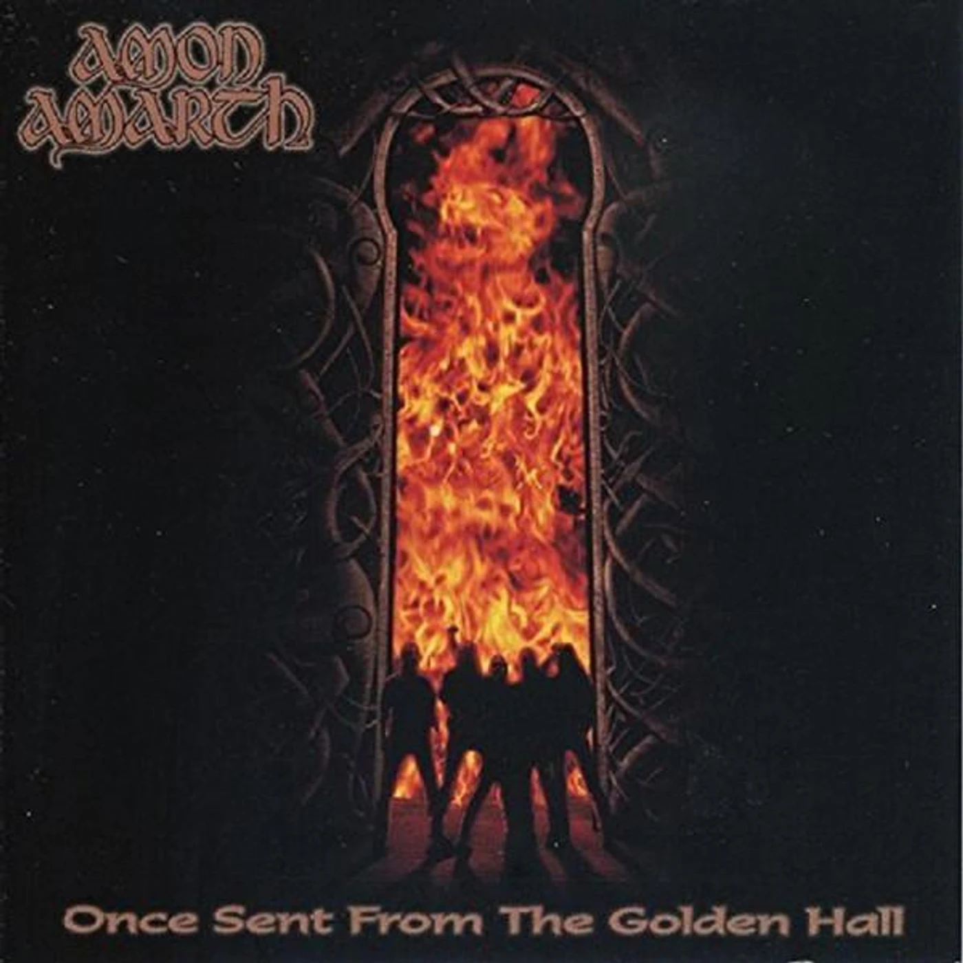 Amon Amarth ONCE SENT FROM THE GOLDEN HALL (180G/BLACK VINYL) Vinyl Record