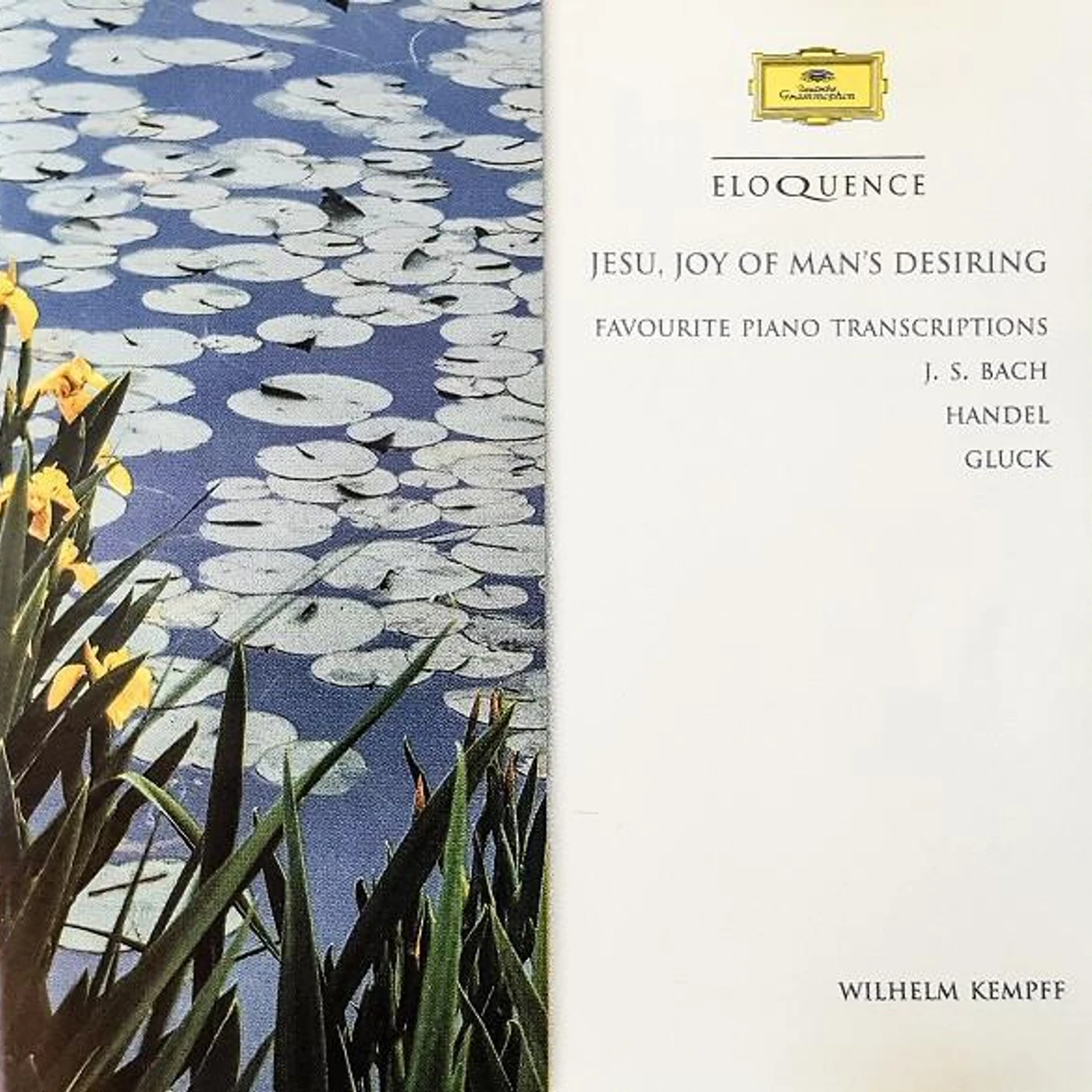 Wilhelm Kempff FAVOURITE PNO TRANSCRIPTIONS CD
