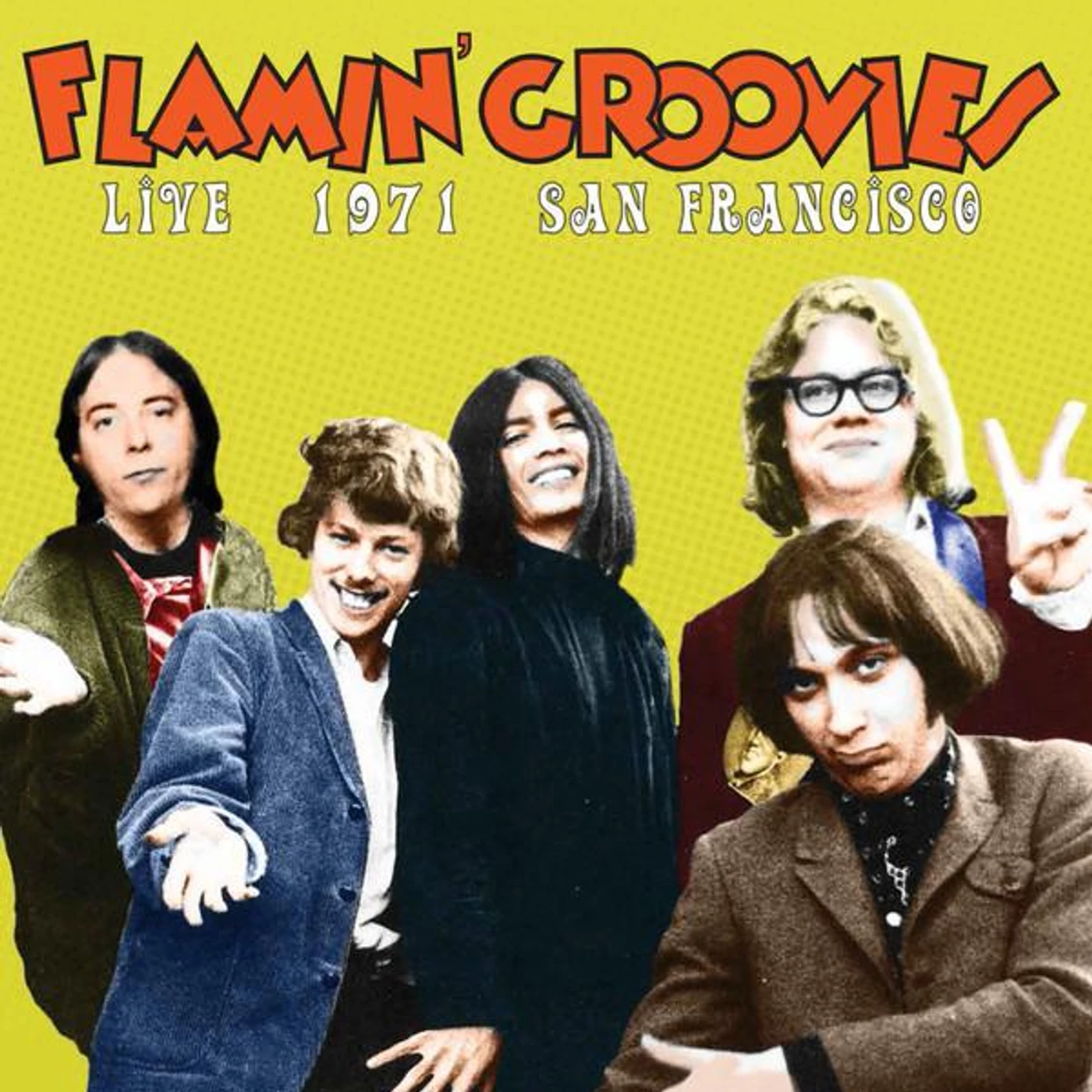 Flamin' Groovies LIVE IN SANFRANCISCO 1973 Vinyl Record