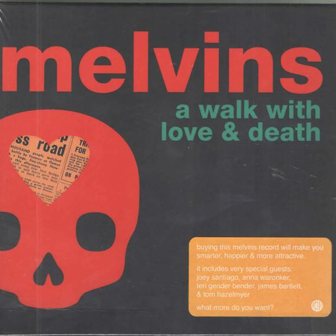 Melvins WALK WITH LOVE & DEATH CD