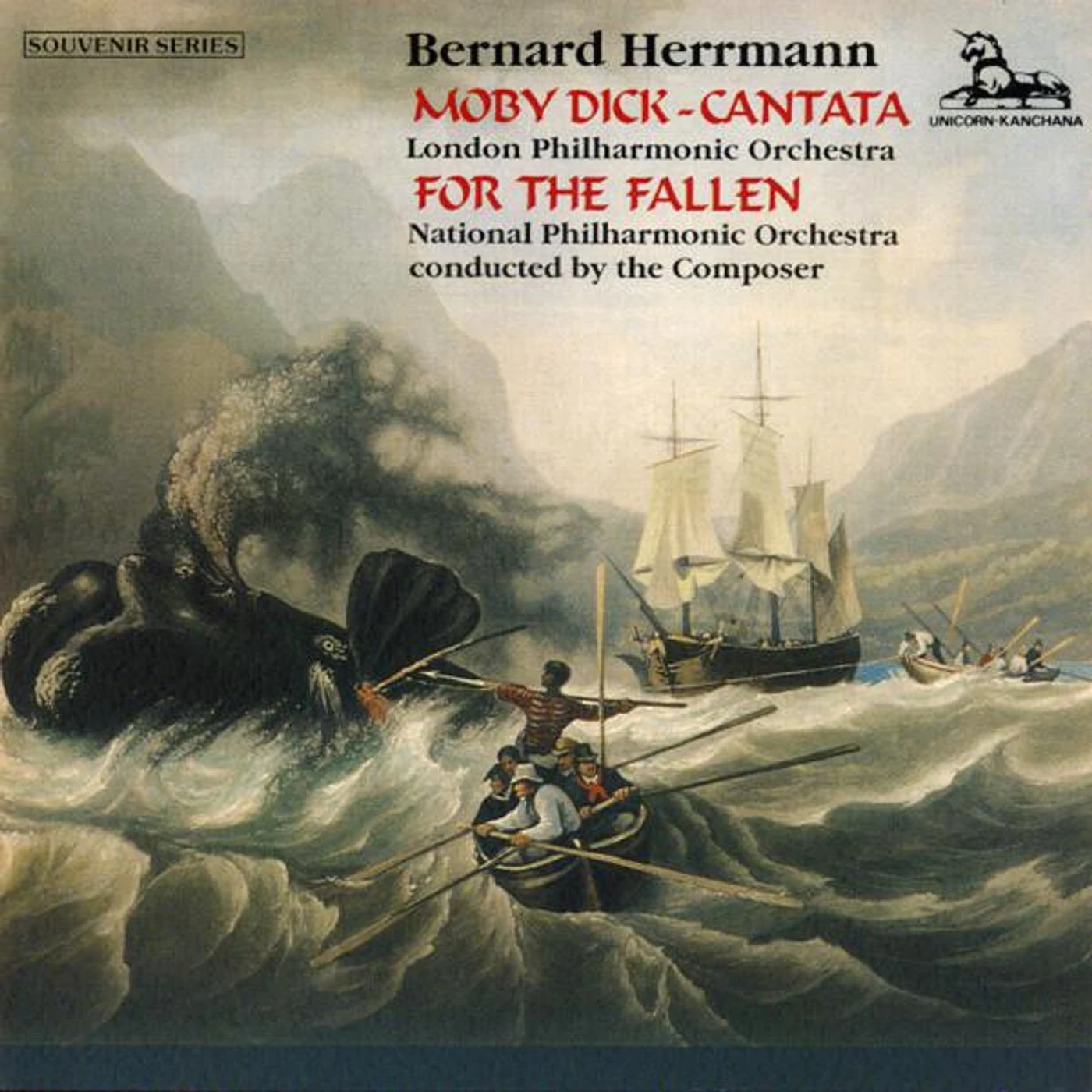 Bernard Herrmann MOBY DICK CANTATA: FOR THE FALLEN CD