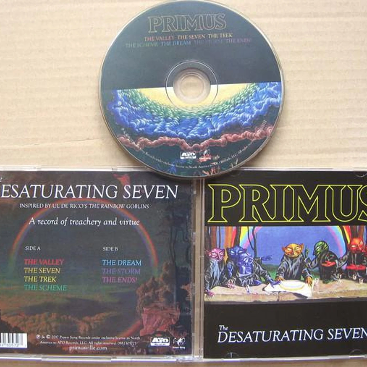 Primus DESATURATING SEVEN CD