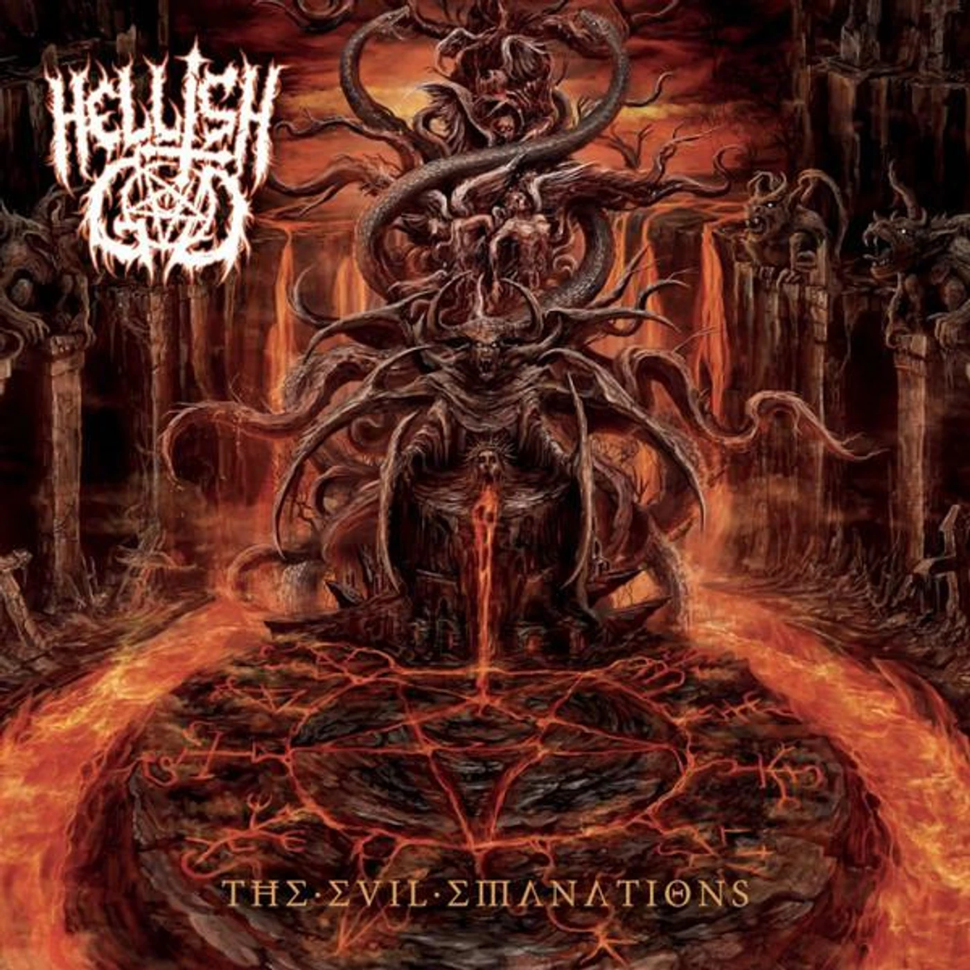Hellish God EVIL EMANATIONS CD