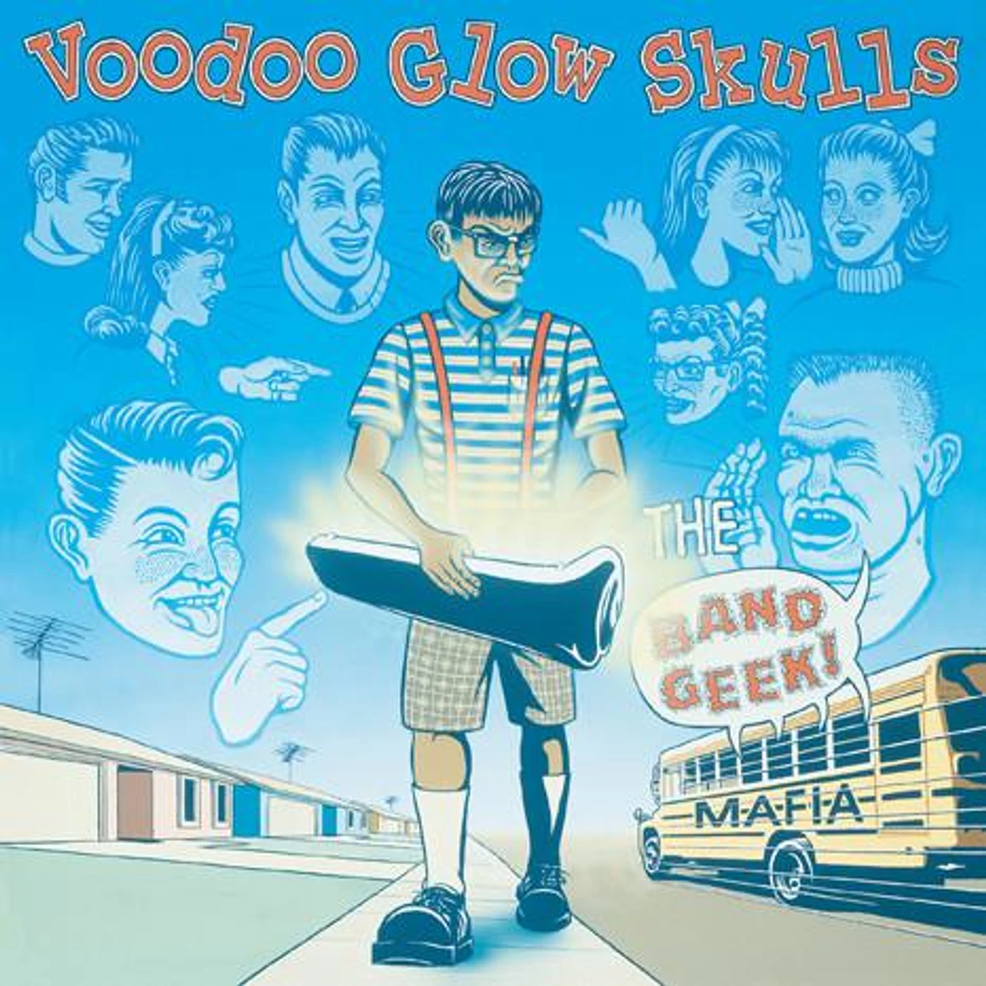 Voodoo Glow Skulls BAND GEEK MAFIA (ORANGE VINYL/LIMITED EDITION) Vinyl Record