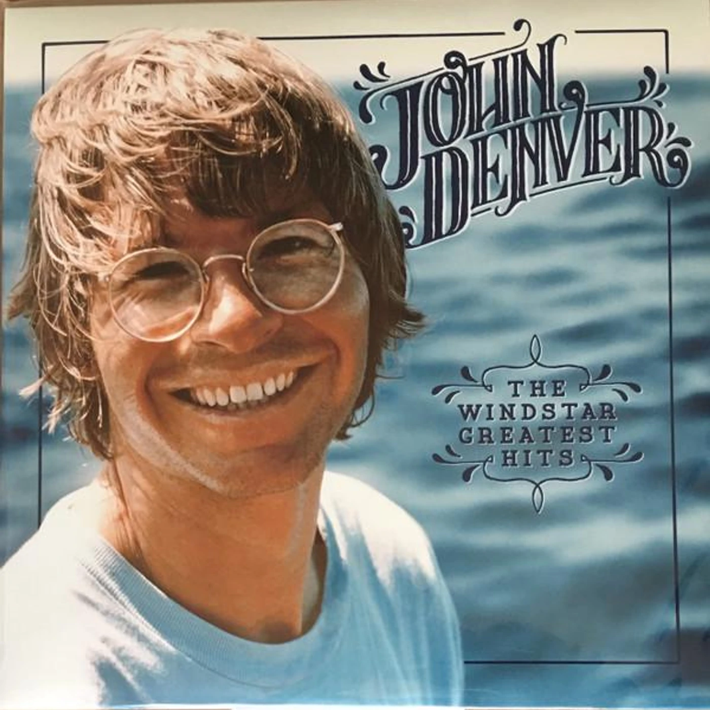 John Denver WINDSTAR GREATEST HITS (LP) Vinyl Record