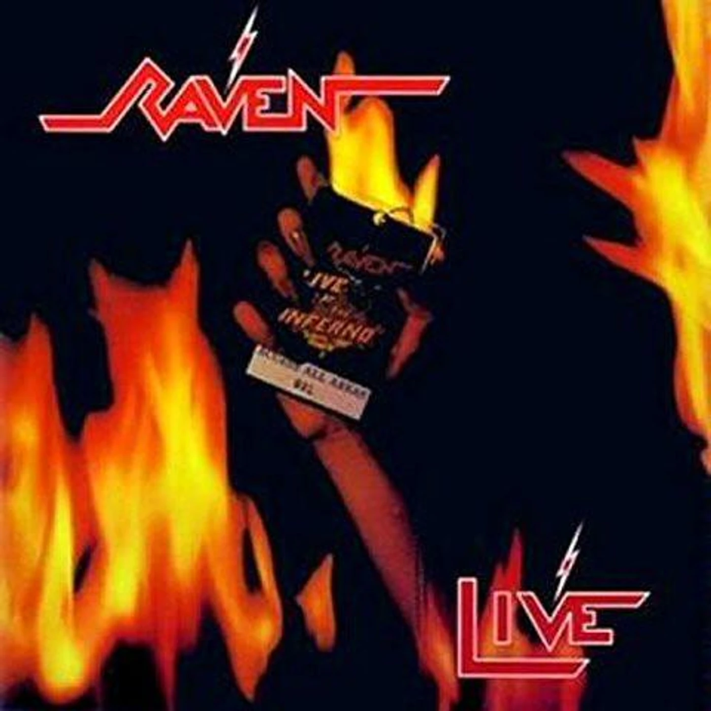 Raven LIVE AT THE INFERNO CD