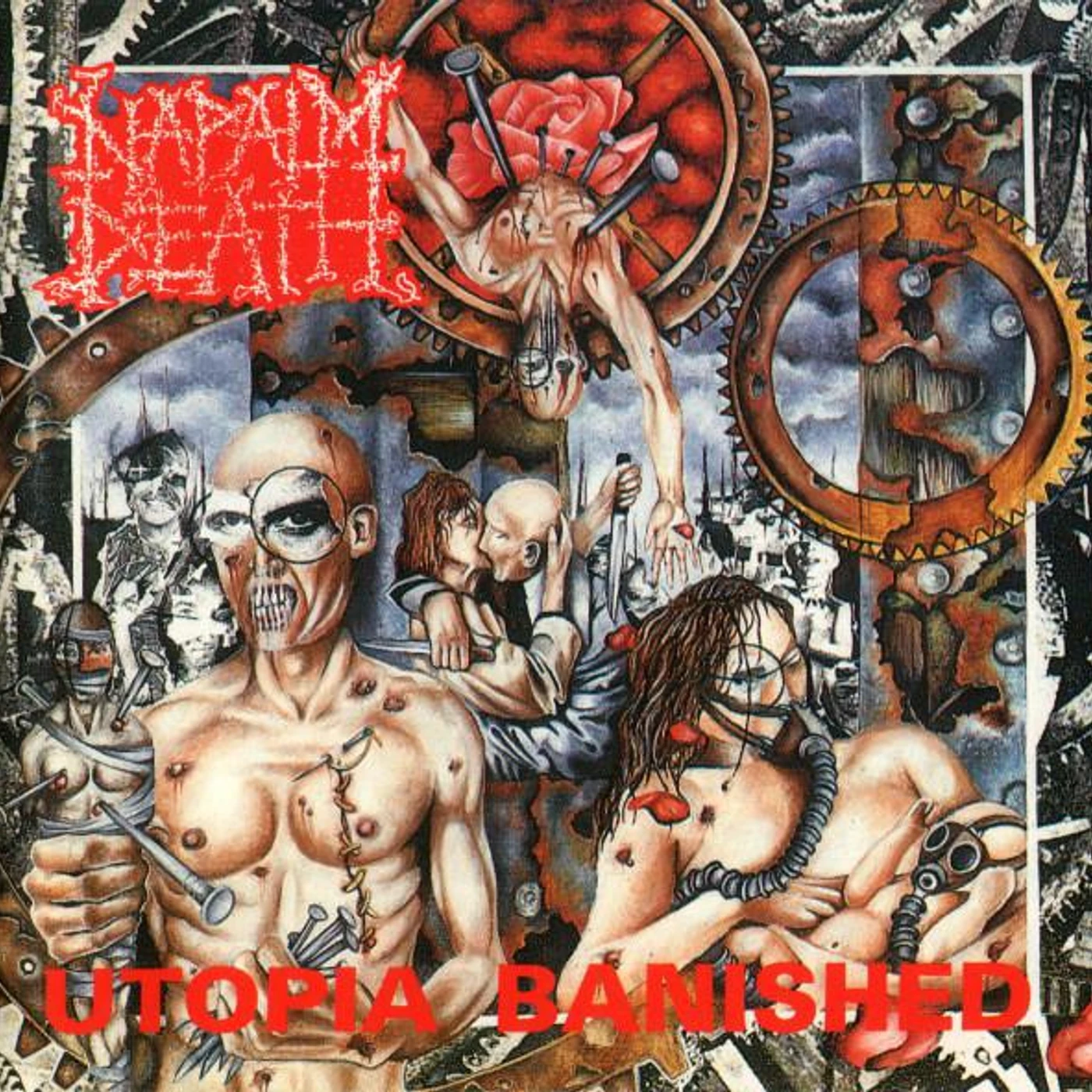 Napalm Death Utopia Banished Vinyl Record