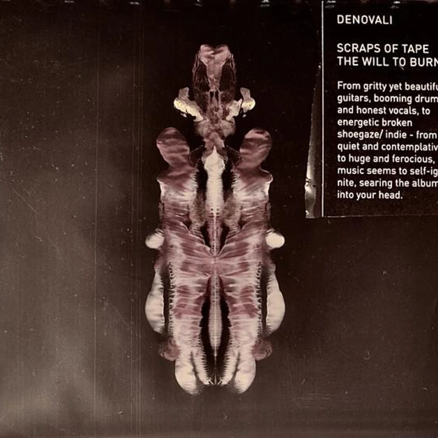 Scraps Of Tape WILL TO BURN CD