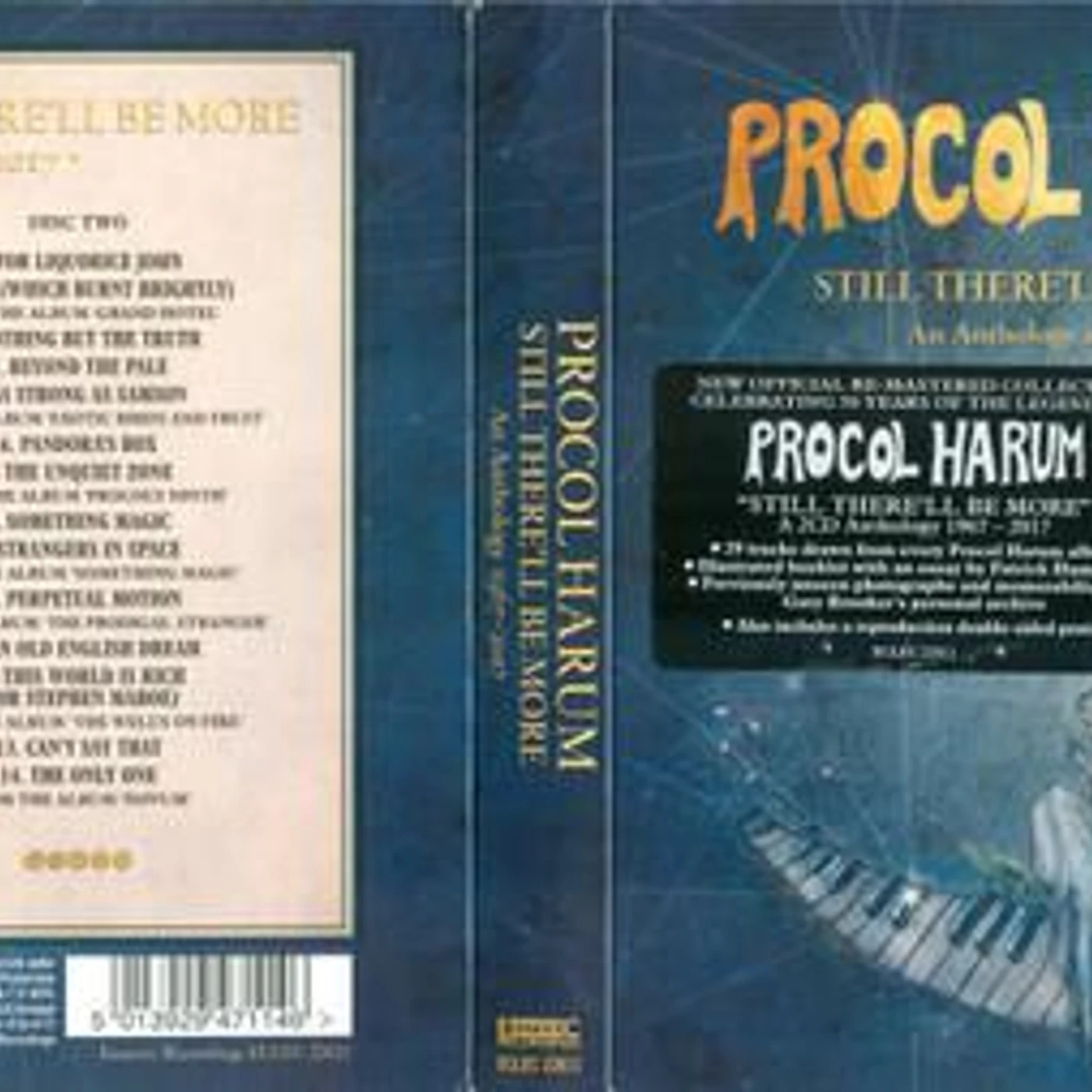 Procol Harum STILL THERE'LL BE MORE: AN ANTHOLOGY 1967-2017 (2CD) CD