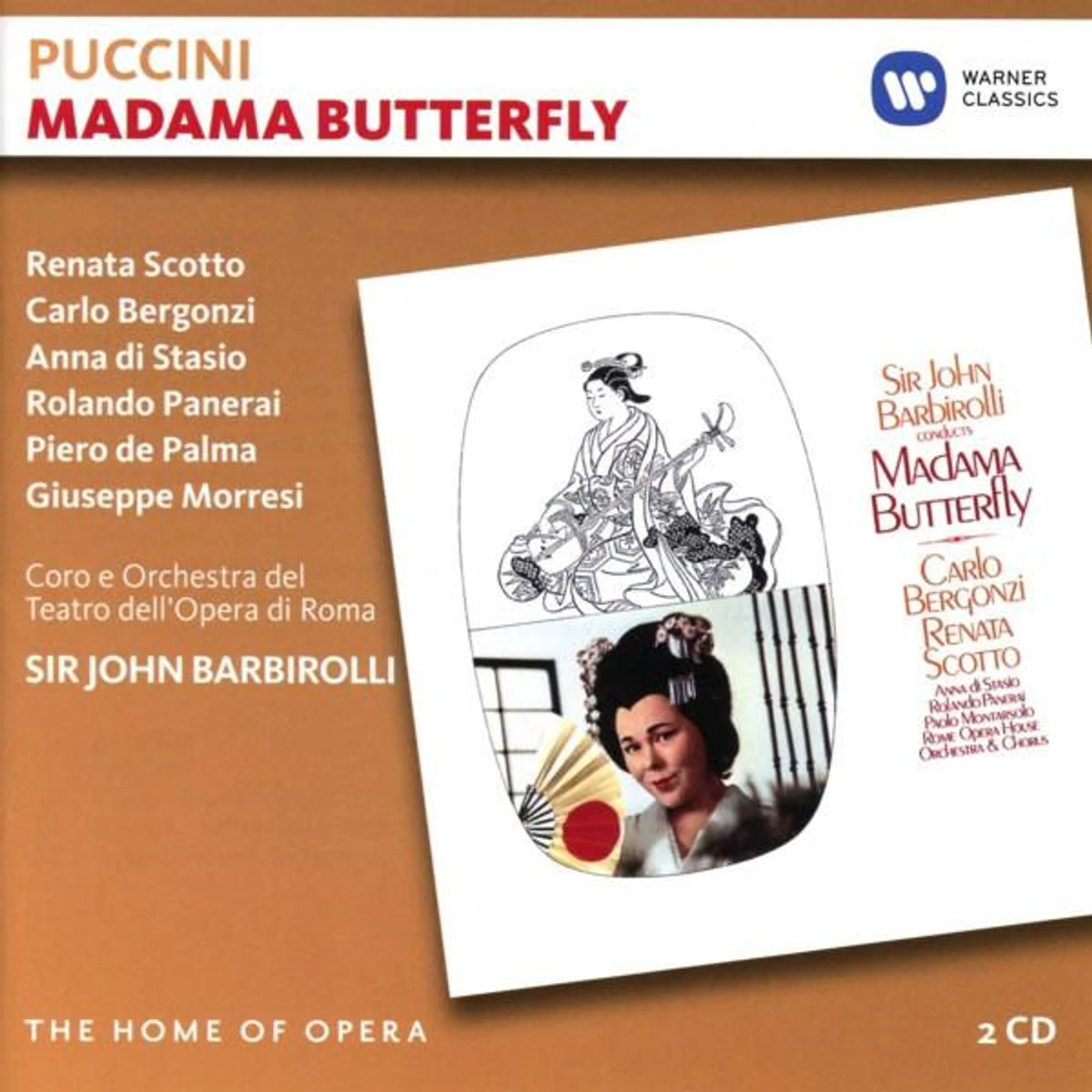 Sir John Barbirolli PUCCINI: MADAMA BUTTERFLY (2CD) CD
