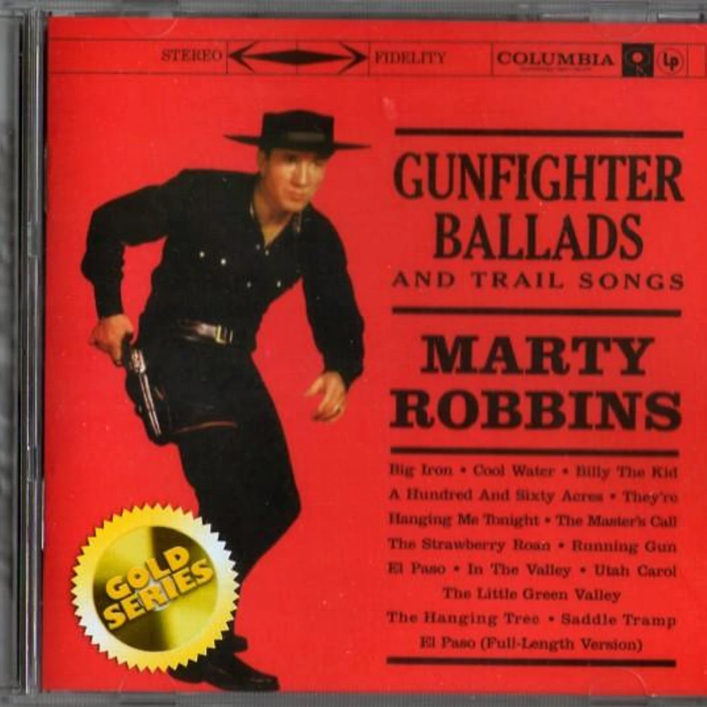 Marty Robbins GUNFIGHTER BALLADS & TRAIL SONGS (GOLD SERIES) CD