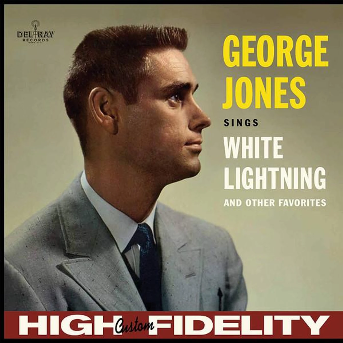 George Jones SINGS WHITE LIGHTNING AND OTHER FAVORITES Vinyl Record