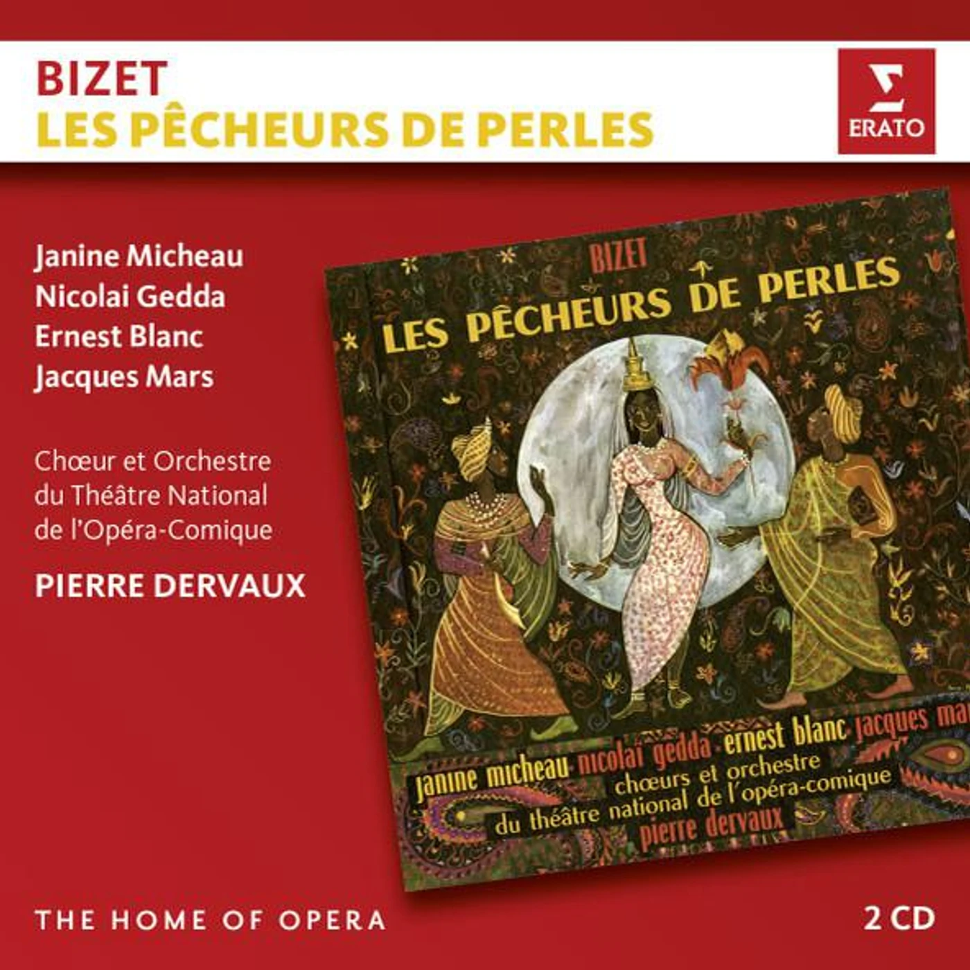 Pierre Dervaux BIZET: LES PECHEURS DE PERLES CD