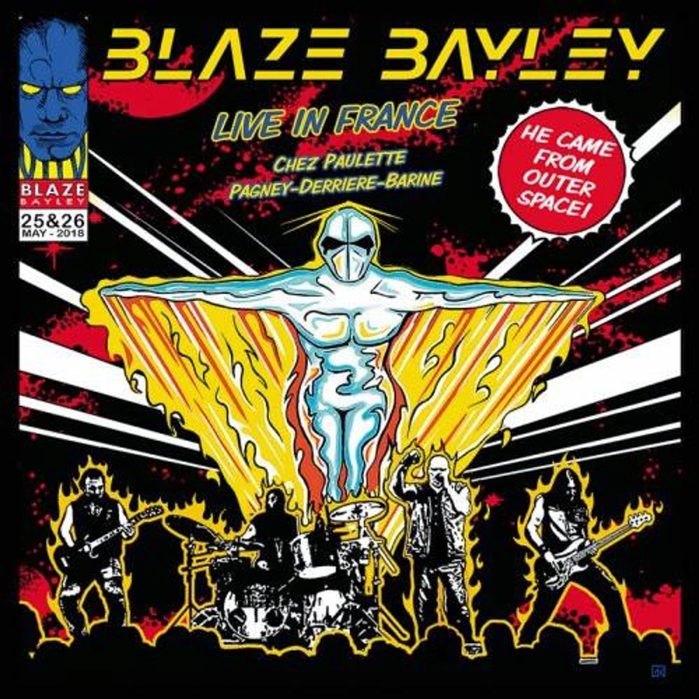 Blaze Bayley LIVE IN FRANCE (2CD) CD