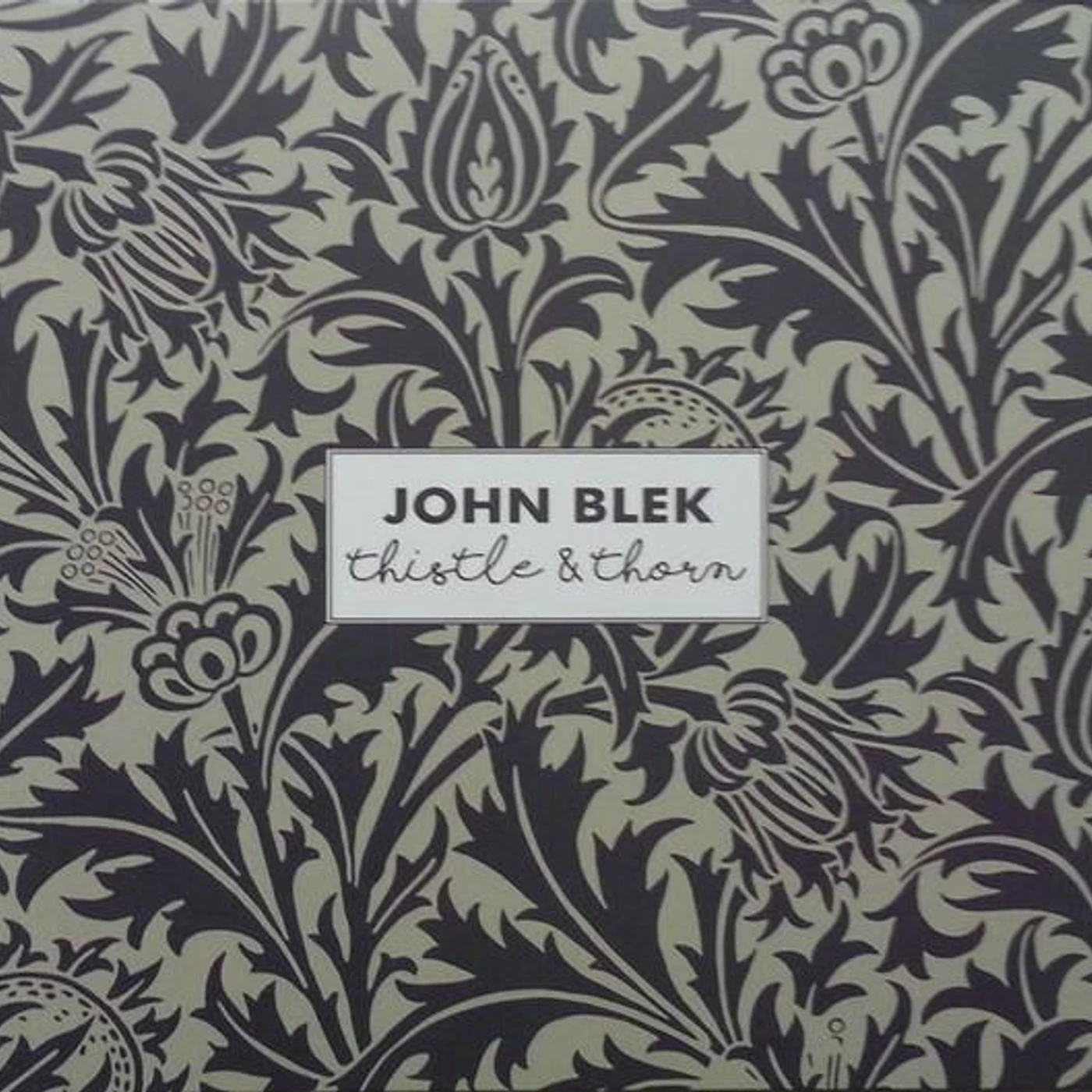 John Blek THISTLE & THORN CD