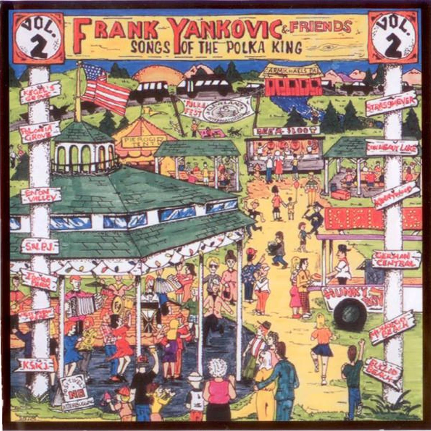 Frank Yankovic SONGS OF POLKA KING 2 CD