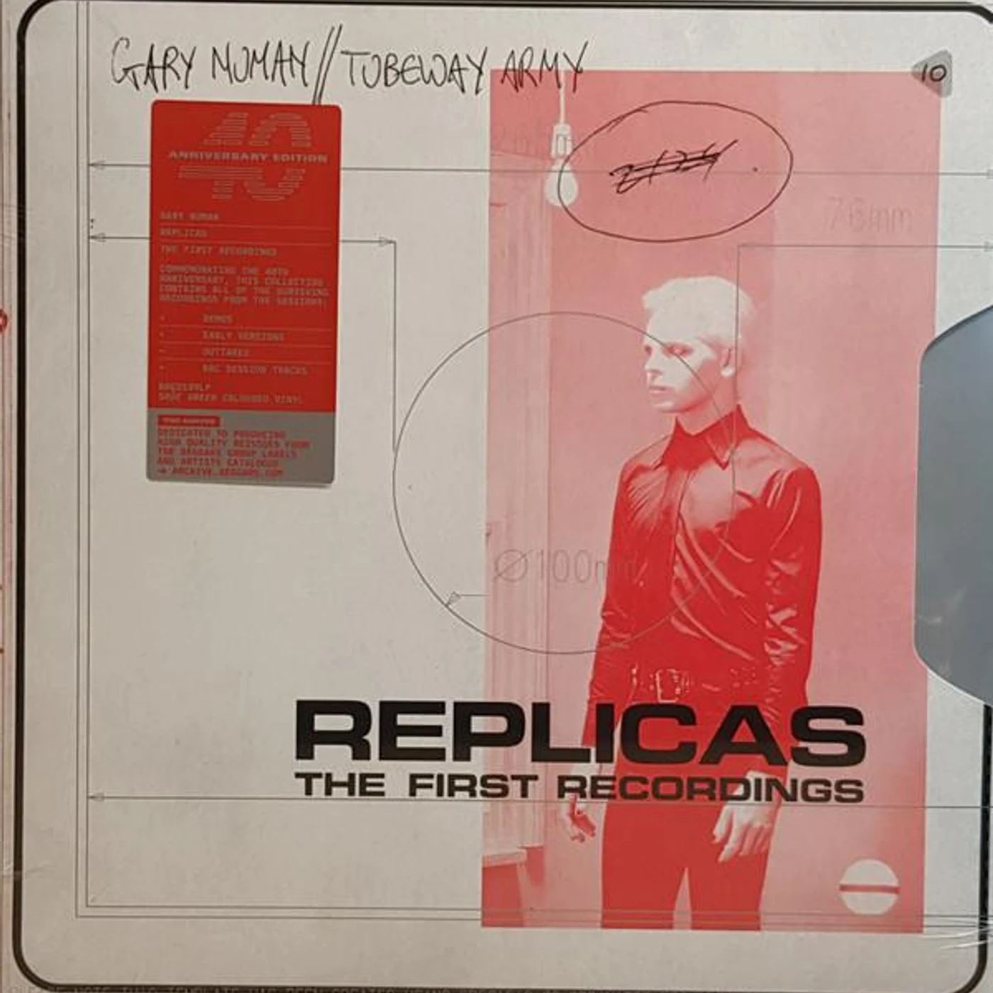 Gary Numan REPLICAS - THE FIRST RECORDINGS (SAGE GREEN VINYL) Vinyl Record