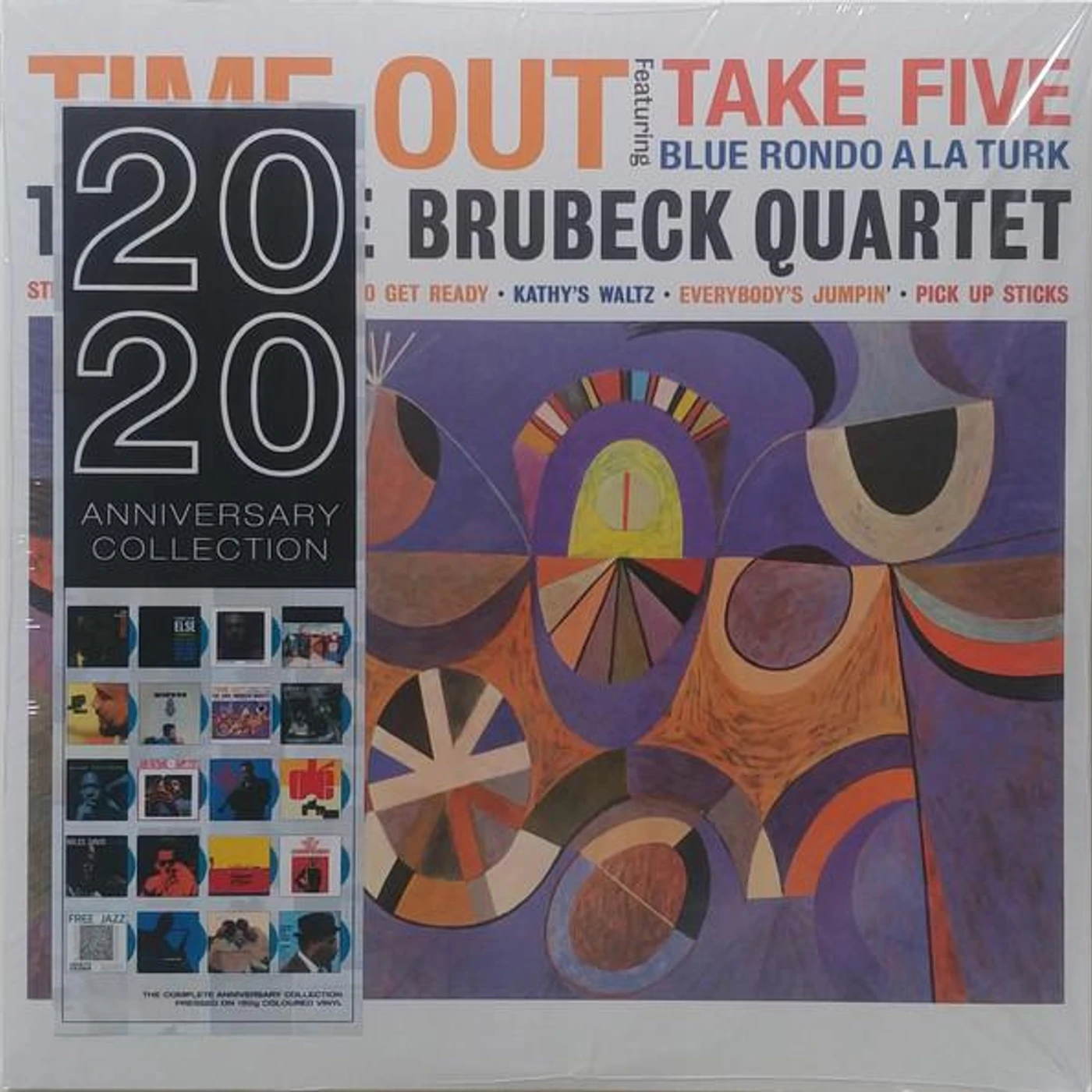 The Dave Brubeck Quartet TIME OUT (BLUE VINYL) Vinyl Record