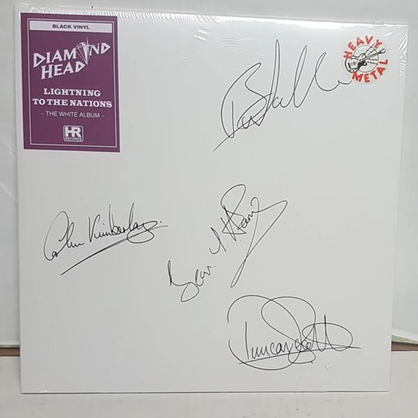 Diamond Head LIGHTNING TO THE NATIONS Vinyl Record