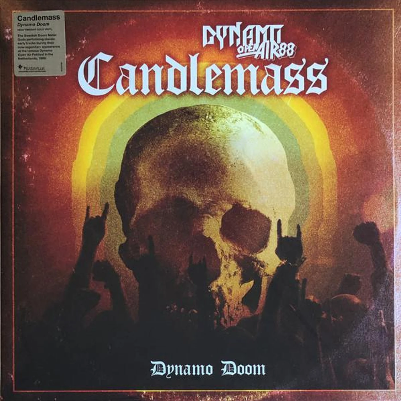 Candlemass DYNAMO DOOM (GOLD VINYL/180G) Vinyl Record