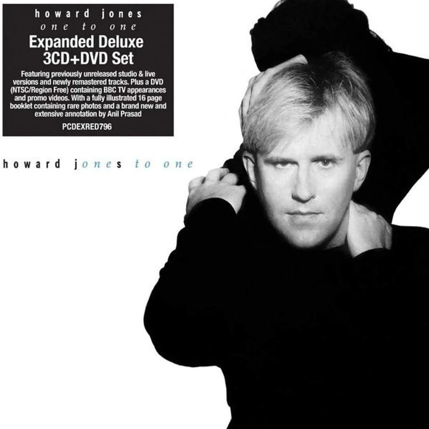 Howard Jones ONE TO ONE (EXPANDED DELUXE 3CD/DVD SET) CD