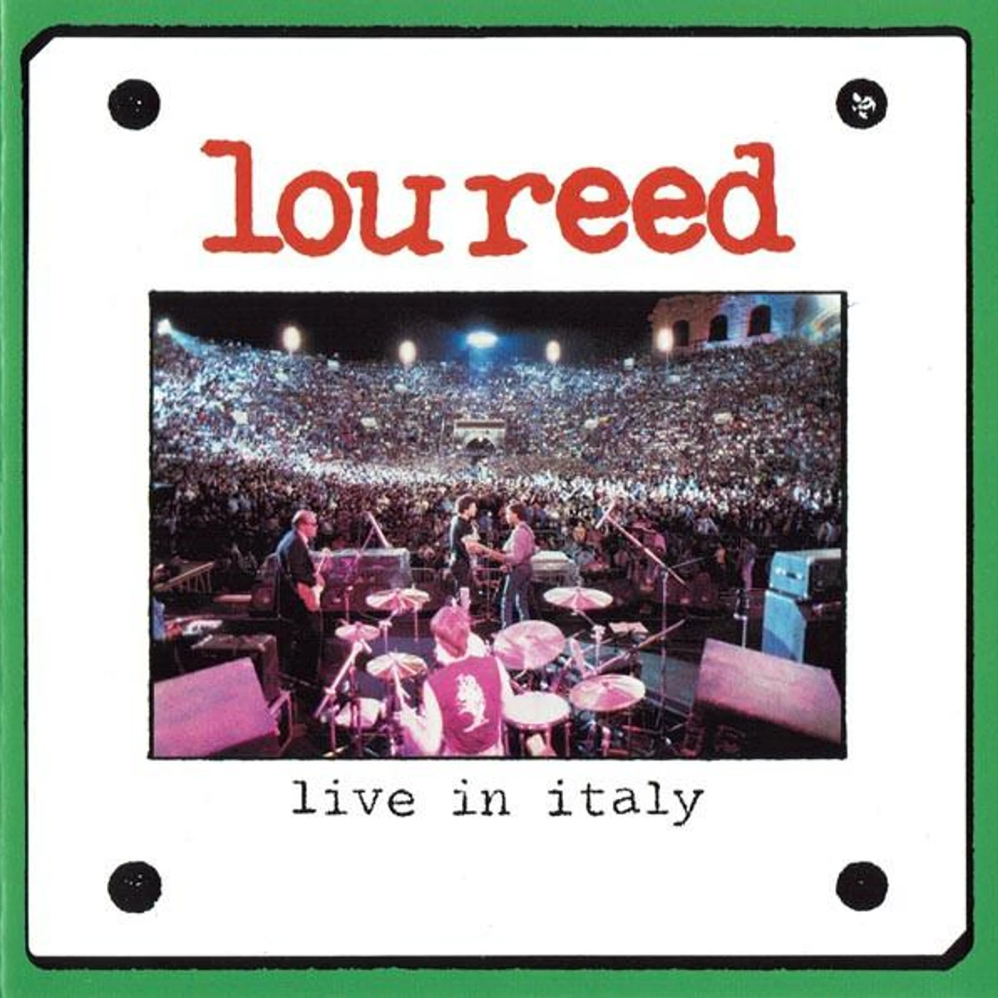 Lou Reed LIVE IN ITALY CD
