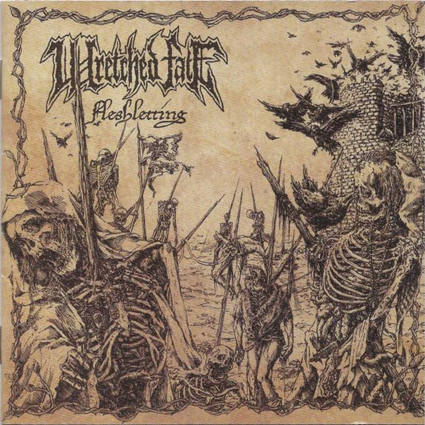 Wretched Fate FLESHLETTING CD