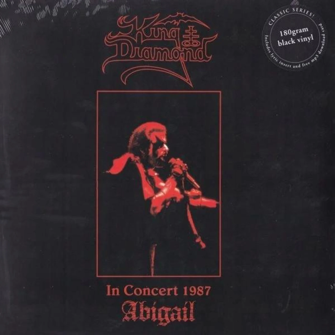 King Diamond IN CONCERT 1987: ABIGAIL (RE-ISSUE) Vinyl Record