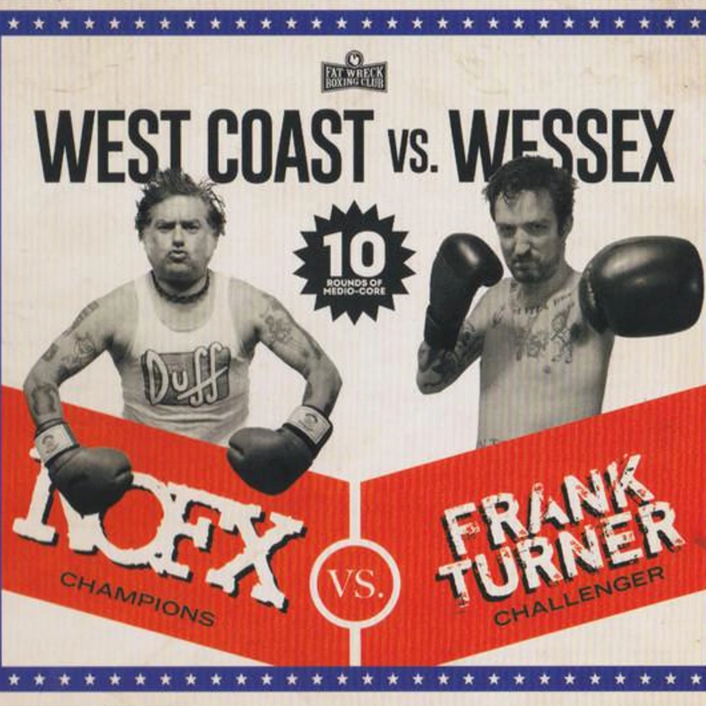 NOFX WEST COAST VS. WESSEX CD