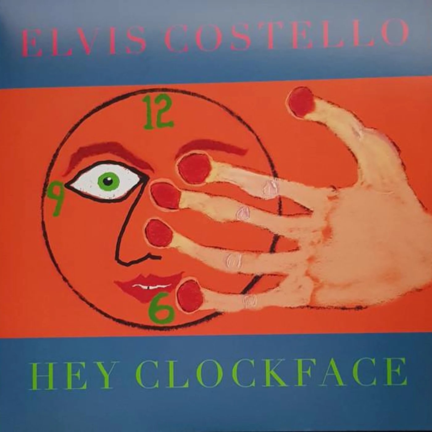 Elvis Costello HEY CLOCKFACE (TRANSPARENT RED VINYL/2LP) (I) Vinyl Record