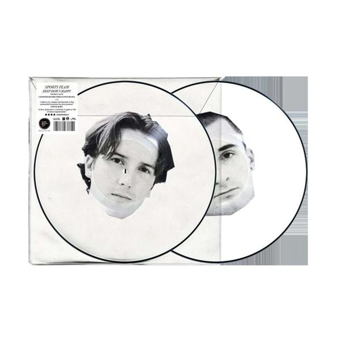 Sports Team DEEP DOWN HAPPY 3 Vinyl Record