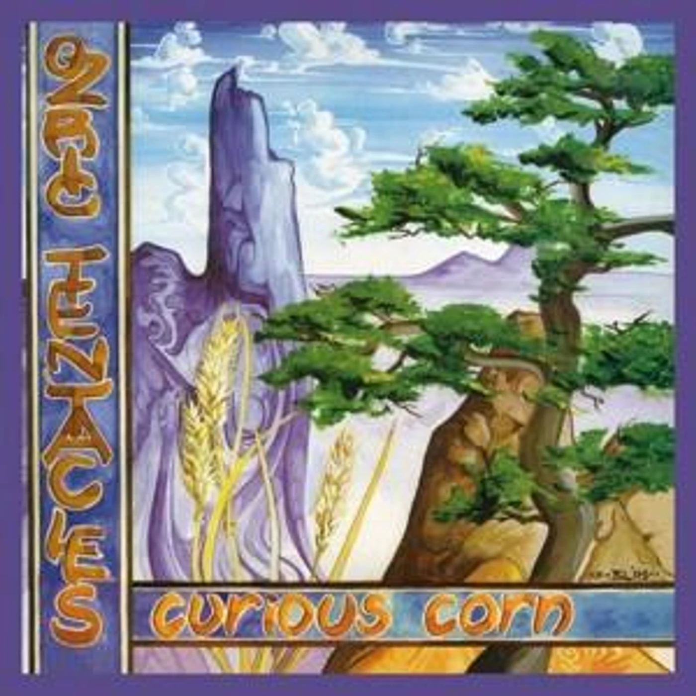Ozric Tentacles CURIOUS CORN (2020 ED WYNNE REMASTER) (180G/PURPLE VINYL) Vinyl Record