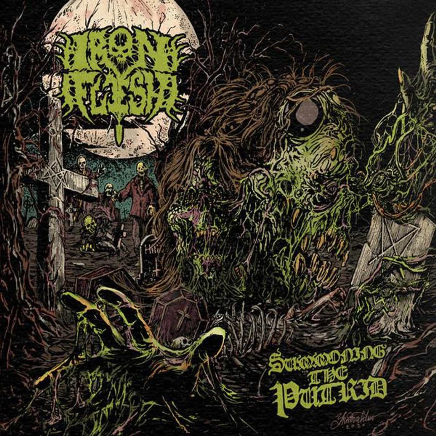 Iron Flesh SUMMONING THE PUTRID CD