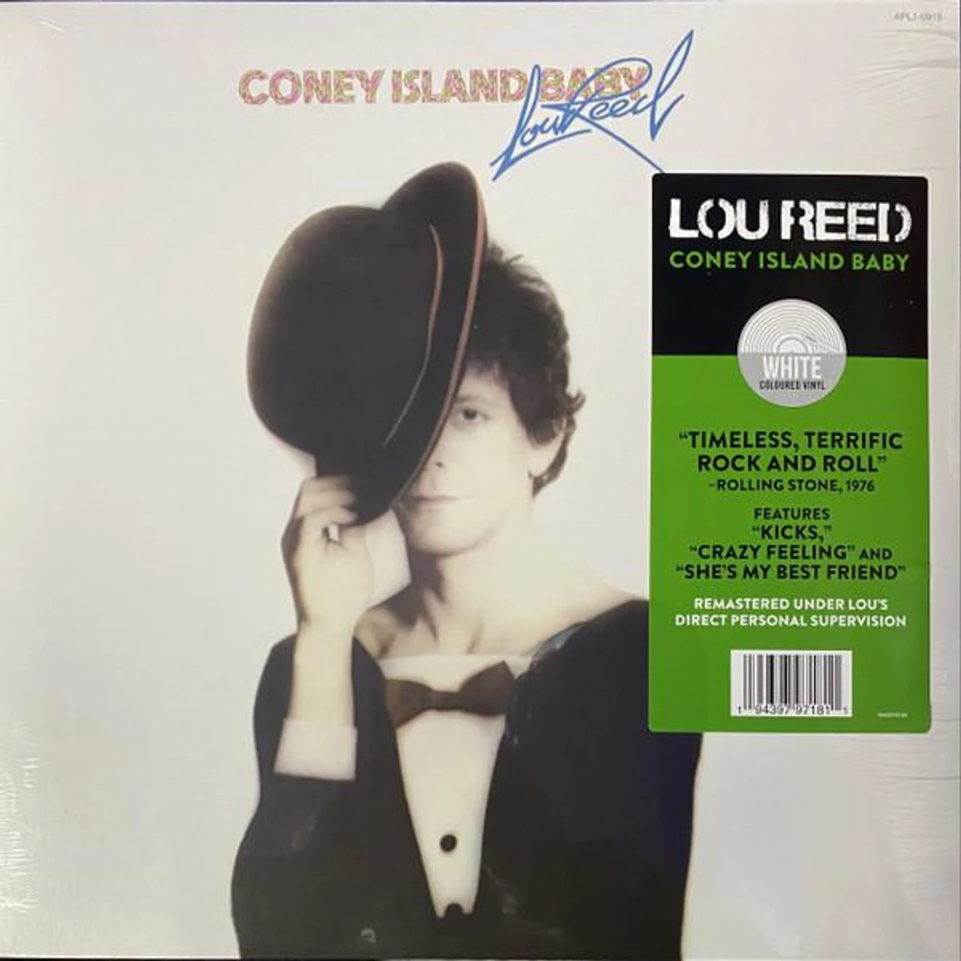 Lou Reed CONEY ISLAND BABY Vinyl Record