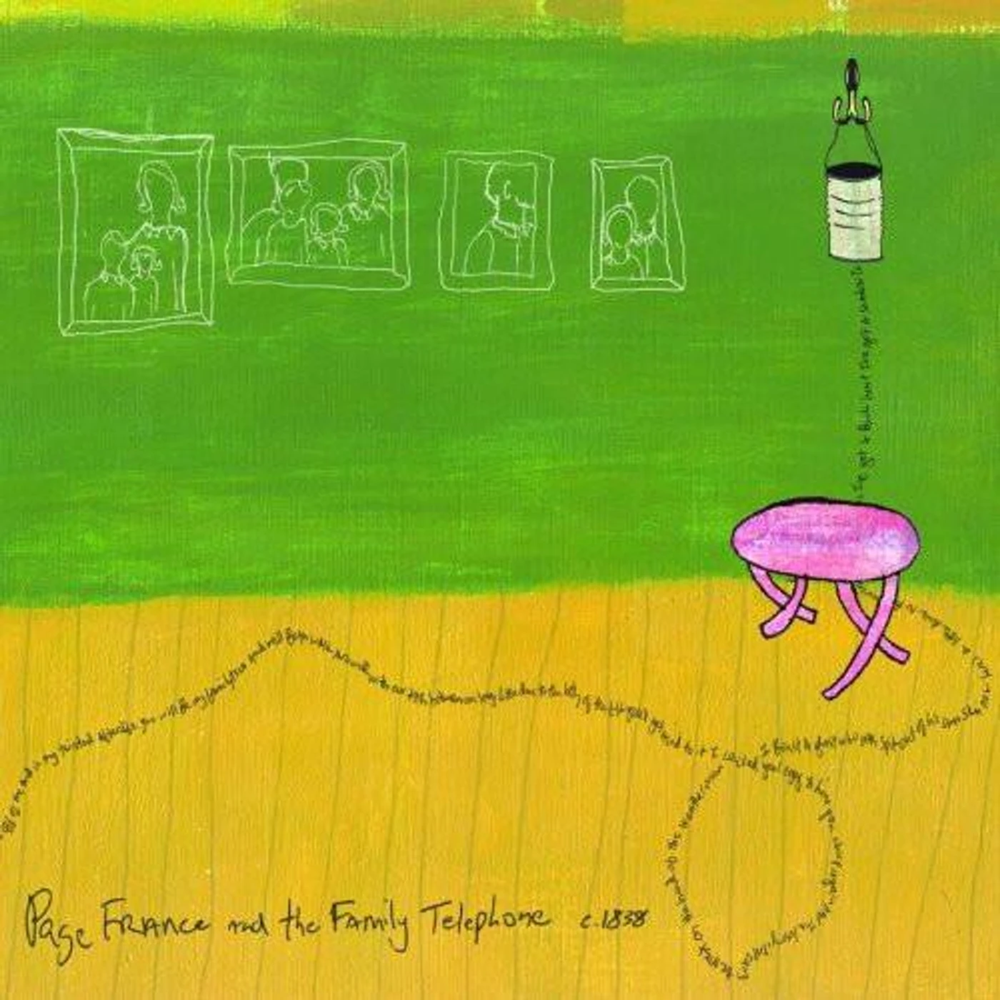 Page France And The Family Telephone Vinyl Record