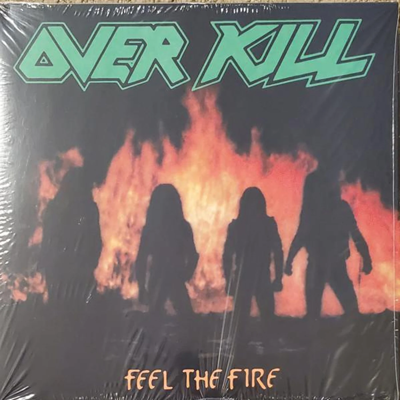 Overkill Feel The Fire Vinyl Record