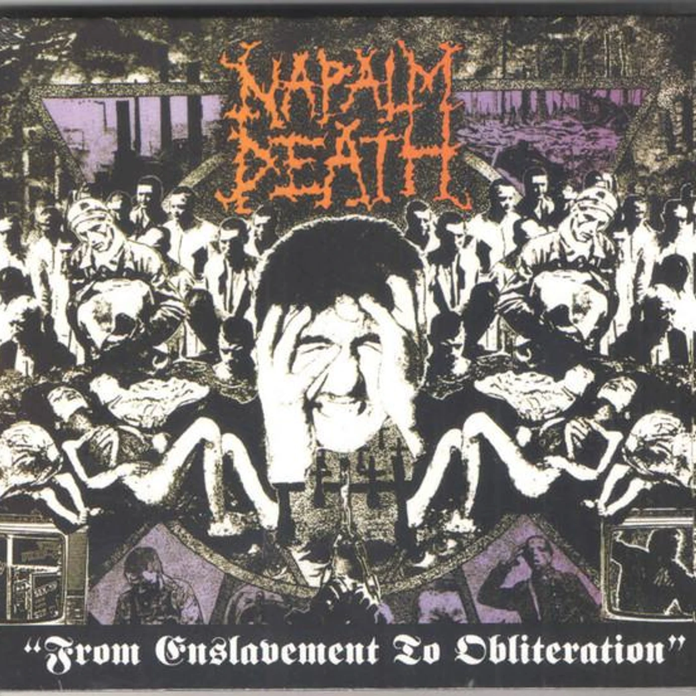 Napalm Death FROM ENSLAVEMENT TO OBLITERATION (REMASTERED) CD