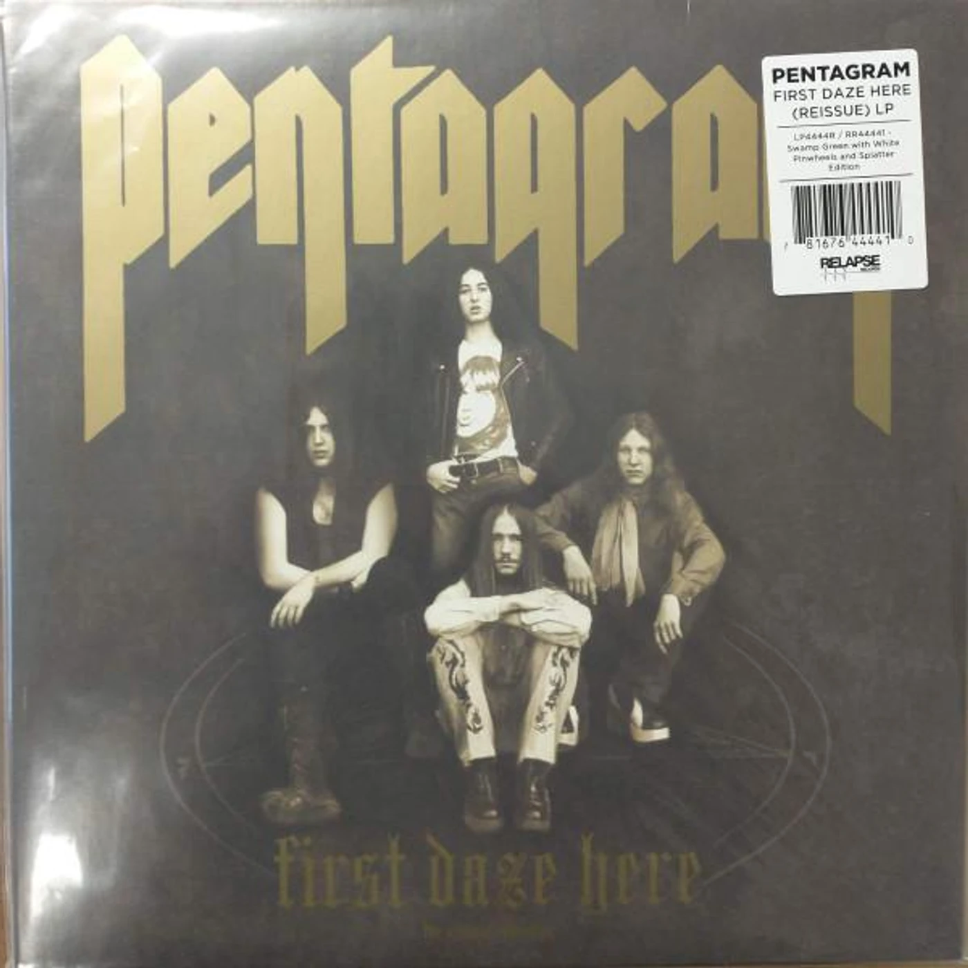 Pentagram FIRST DAZE HERE Vinyl Record
